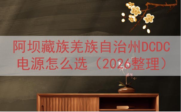 阿坝藏族羌族自治州DCDC电源怎么选（2026整理）